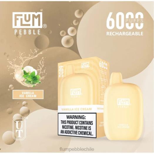 Flum Pebble Santiago - FLUM PEBBLES 6000 bocanadas helado de vainilla 0P6L84