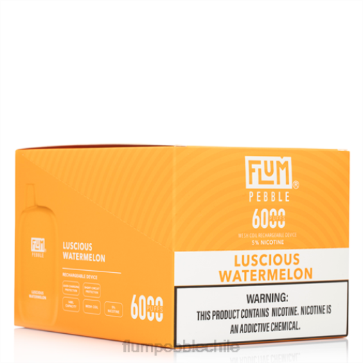 Flum Pebble vape Chile - FLUM PEBBLES 6000 inhalaciones 10 paquetes sandia deliciosa 0P6L51