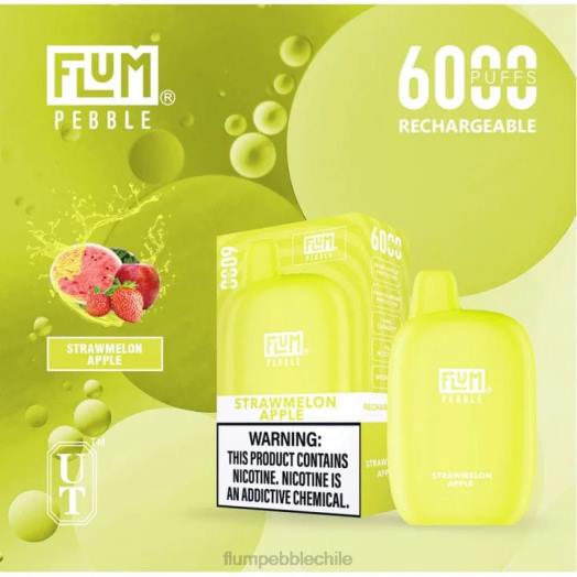 Flum Pebble vape flavors - FLUM PEBBLES 6000 bocanadas manzana melón 0P6L78