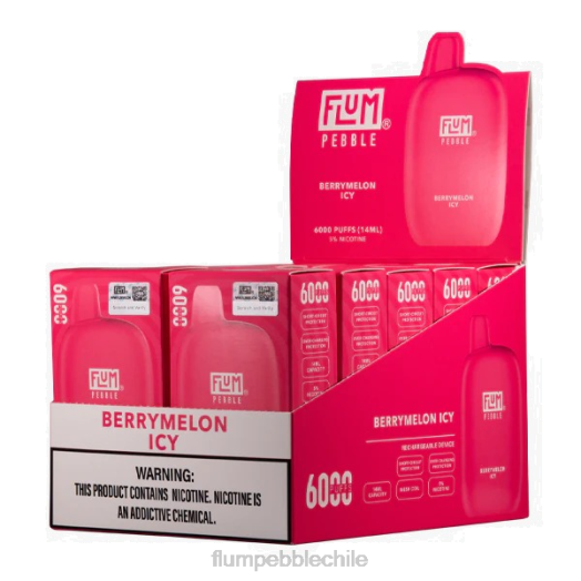 Flum Pebble vape flavors - FLUM PEBBLES 6000 inhalaciones 10 paquetes melón helado 0P6L8