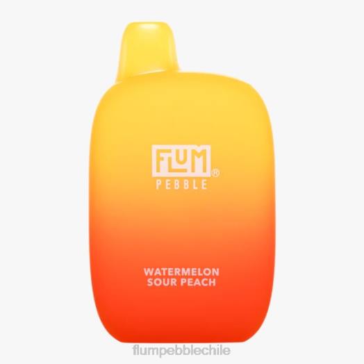 Flum Pebble vape near me - FLUM PEBBLES 6000 bocanadas sandía durazno agrio 0P6L86